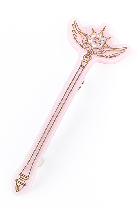 『カードキャプターさくら クリアカード編』コラボレーションアイテム「Clear Blooming」バレッタ／ 3,000円(税別)(C)CLAMP・ST/講談社・NEP・NHK