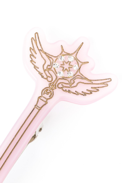 『カードキャプターさくら クリアカード編』コラボレーションアイテム「Clear Blooming」バレッタ／ 3,000円(税別)(C)CLAMP・ST/講談社・NEP・NHK