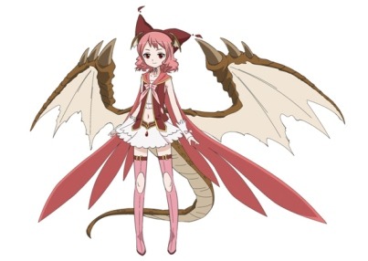 バハムート(CV: 喜多村英梨)～自由奔放なお嬢様～(c)グリー／レヴィアタン製作委員会・テレビ東京