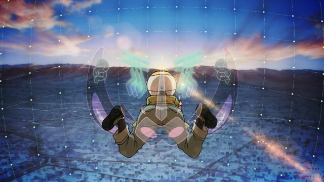 『ひそねとまそたん』場面カット(C)BONES・樋口真嗣・岡田麿里／「ひそねとまそたん」飛実団