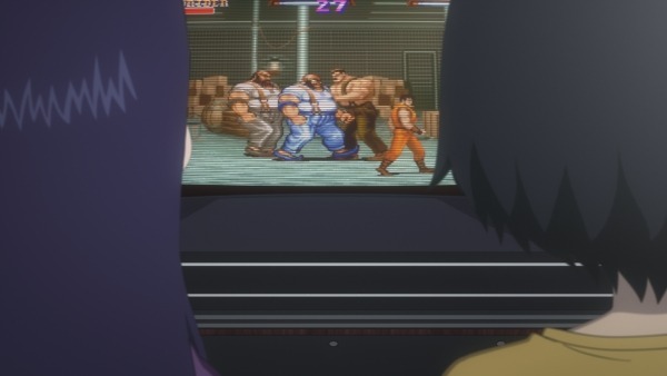 『ハイスコアガール』場面カット(C)押切蓮介/SQUARE ENIX・ハイスコアガール製作委員会(C)BANDAI NAMCO Entertainment Inc.　(C)CAPCOM CO., LTD. ALL RIGHTS RESERVED. (C)CAPCOM U.S.A., INC. ALL RIGHTS RESERVED. (C)IREM SOFTWARE ENGINEERING INC. (C)Konami Digital Entertainment (C)SEGA (C)SNK CORPORATION ALL RIGHTS RESERVED.