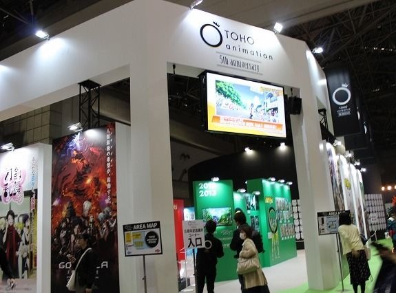 「サイコパス」から細田守新作まで…歴史を辿れるTOHO animationブース【AJ2018】