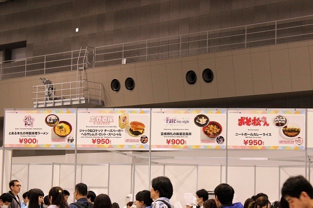 「Fate」「刀剣乱舞」「ごちうさ」コラボフード色々！ AnimeJapan2018のフードパークはこんな感じ