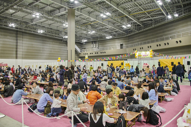 「ファミリーアニメフェスタ 2018」休憩スペース