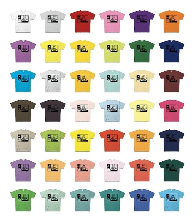 『ポプテピピック』サブキャラクソTシャツ「ヘルシェイク矢野」カラバリ 各3,132円（税込）(C)大川ぶくぶ／竹書房