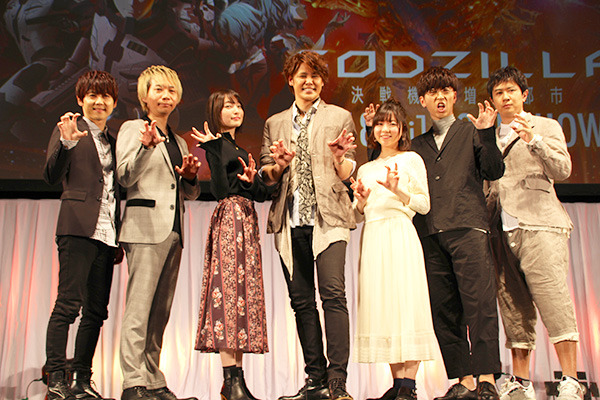 宮野真守「本気の思いは込めました」と熱語り！「GODZILLA」AJ2018ステージ