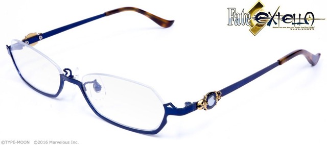 「Fate/EXTELLA」イメージコラボ眼鏡 ネロ・クラウディウス 束縛の花嫁衣装ver.／玉藻の前 モデル 14,000円(税別)(C)TYPE-MOON(C)2016 Marvelous Inc.