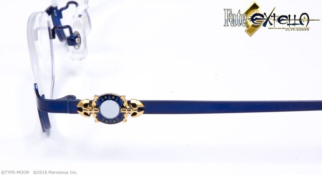 「Fate/EXTELLA」イメージコラボ眼鏡 ネロ・クラウディウス 束縛の花嫁衣装ver.／玉藻の前 モデル 14,000円(税別)(C)TYPE-MOON(C)2016 Marvelous Inc.