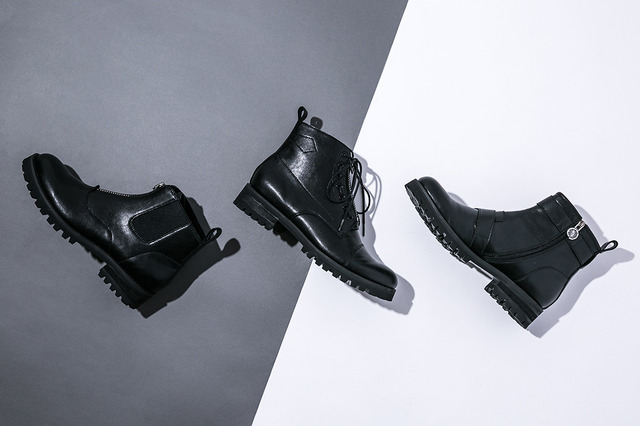 『ガールズ＆パンツァー最終章』コラボレーション ブーツ／各24,800円(税別)(C)GIRLS und PANZER Finale Projekt