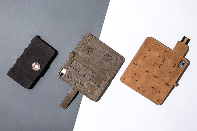 『ガールズ＆パンツァー最終章』コラボレーション スマートフォンケース／各5,200円(税別)(C)GIRLS und PANZER Finale Projekt