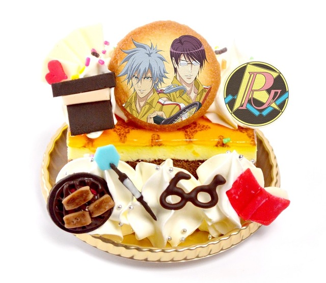 「新テニスの王子様 立海祭り in J-WORLD TOKYO」詐欺師と紳士のイリュージョンケーキ (オレンジケーキ) (730 円) (C)許斐 剛／集英社・ＮＡＳ・新テニスの王子様プロジェクト