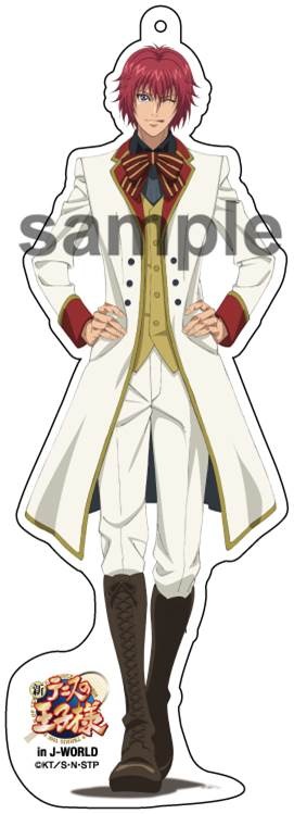 「新テニスの王子様 立海祭り in J-WORLD TOKYO」アクリルキーホルダー (全 3 種／各 1,080 円)(C)許斐 剛／集英社・ＮＡＳ・新テニスの王子様プロジェクト