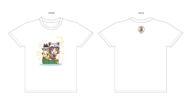 「『あらいぐまラスカル』×『けものフレンズ』コラボTシャツ」(C)NIPPON ANIMATION CO., LTD(C)けものフレンズプロジェクト