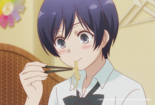 「ラーメン大好き小泉さん醤油ラーメン」オリジナルカード(C)鳴見なる・竹書房／「ラーメン大好き小泉さん」製作委員会