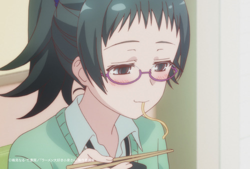 「ラーメン大好き小泉さん醤油ラーメン」オリジナルカード(C)鳴見なる・竹書房／「ラーメン大好き小泉さん」製作委員会