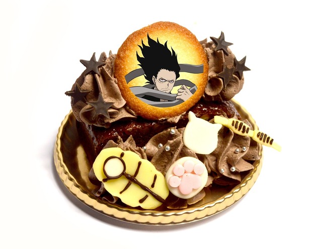 「僕のヒーローアカデミア in J-WORLD TOKYO」相澤消太の合理的休息ブラウニーケーキ(720円)(C)堀越耕平／集英社・僕のヒーローアカデミア製作委員会