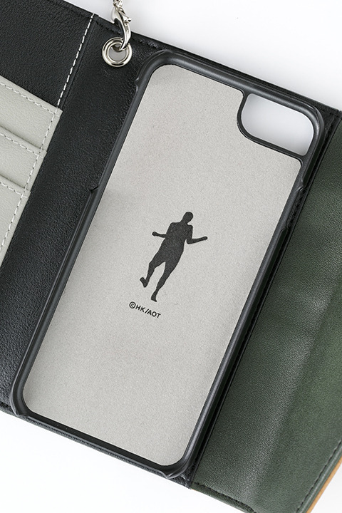 『進撃の巨人』コラボレーション 調査兵団モデル スマートフォンケース 5,000円（税別）(C)諫山創・講談社／「進撃の巨人」製作委員会