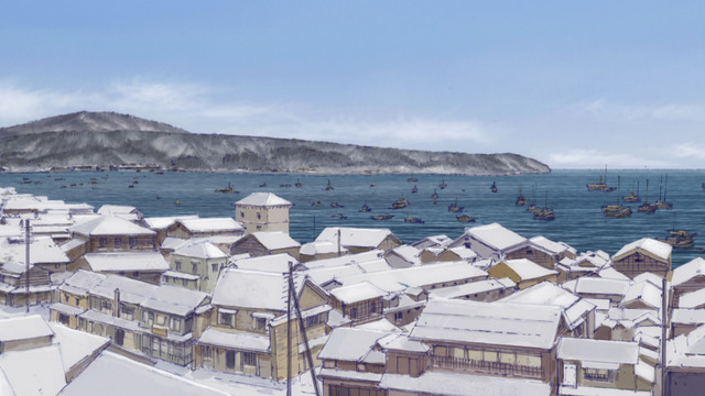 TVアニメ『ゴールデンカムイ』第2話「のっぺら坊」-(C)野田サトル／集英社・ゴールデンカムイ製作委員会