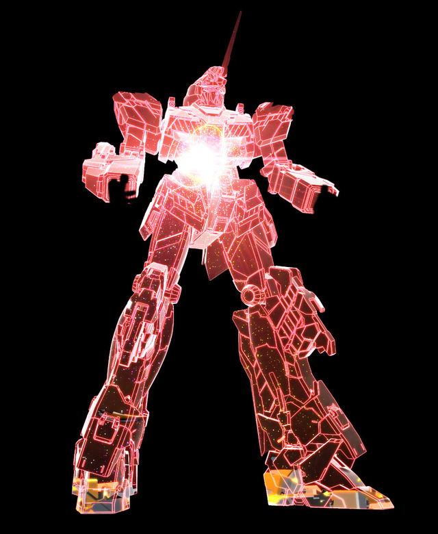 実物大ユニコーンガンダム立像プロジェクションマッピング イメージ(C)創通・サンライズ