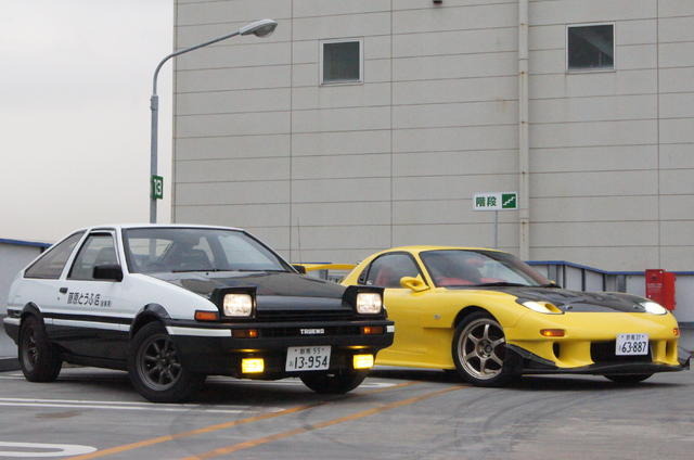 頭文字Dミーティングに150台集結…リアルな