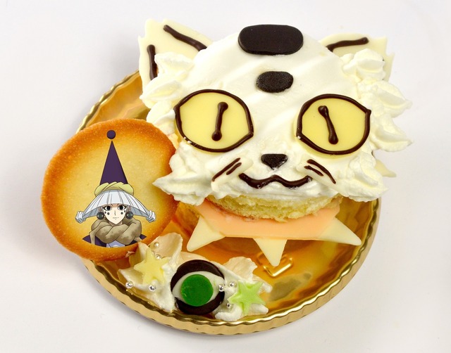 覇穹 封神演義「仙界大戦 in J-WORLD TOKYO」申公豹と黒点虎の千里眼ケーキ (いちごショートケーキ) (750 円) (C)安能務・藤崎竜／集英社・「覇穹 封神演義」製作委員会