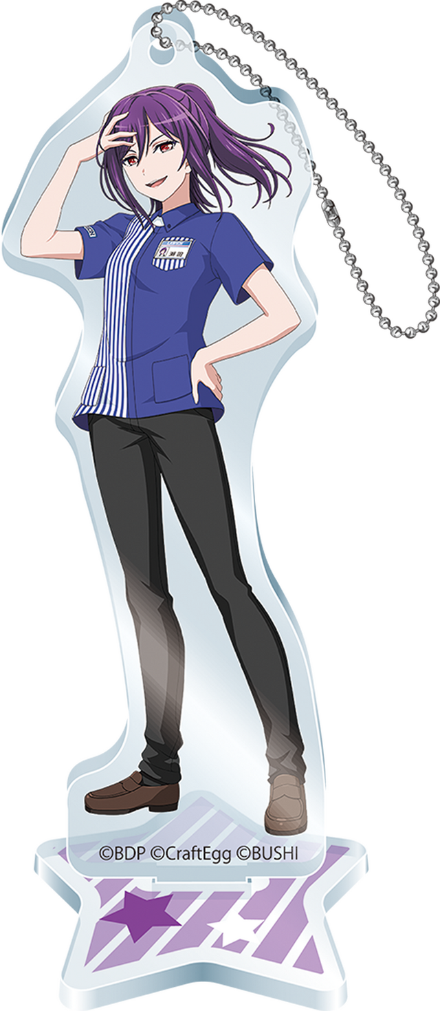 「バンドリ！ ガールズバンドパーティ！ キャンペーン」アクリルスタンドキーホルダー（全5種） 本体価格 各1,111円(税込 各1,200円)(C)BanG Dream! Project (C) Craft Egg Inc. (C) bushiroad All Rights Reserved.(C)Lawson, Inc.