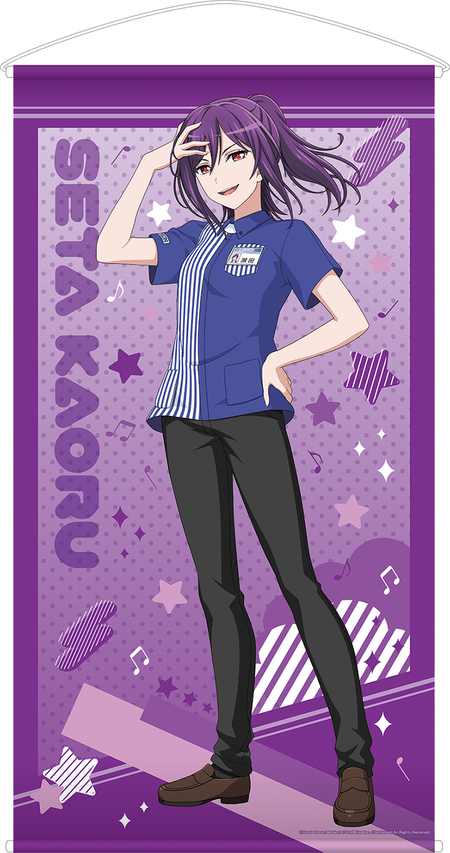 「バンドリ！ ガールズバンドパーティ！ キャンペーン」等身大タペストリー（全5種） 本体価格 各8,000円(税込 各8,640円)(C)BanG Dream! Project (C) Craft Egg Inc. (C) bushiroad All Rights Reserved.(C)Lawson, Inc.