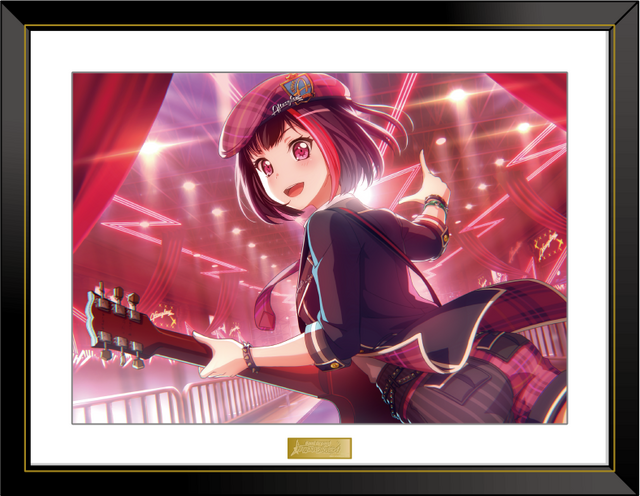 「バンドリ！ ガールズバンドパーティ！ キャンペーン」A4キャラファイングラフ（全10種） 本体価格 各15,000円 （税込 各16,200円）(C)BanG Dream! Project (C) Craft Egg Inc. (C) bushiroad All Rights Reserved.(C)Lawson, Inc.