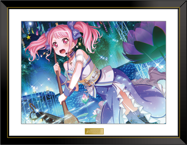 「バンドリ！ ガールズバンドパーティ！ キャンペーン」A4キャラファイングラフ（全10種） 本体価格 各15,000円 （税込 各16,200円）(C)BanG Dream! Project (C) Craft Egg Inc. (C) bushiroad All Rights Reserved.(C)Lawson, Inc.