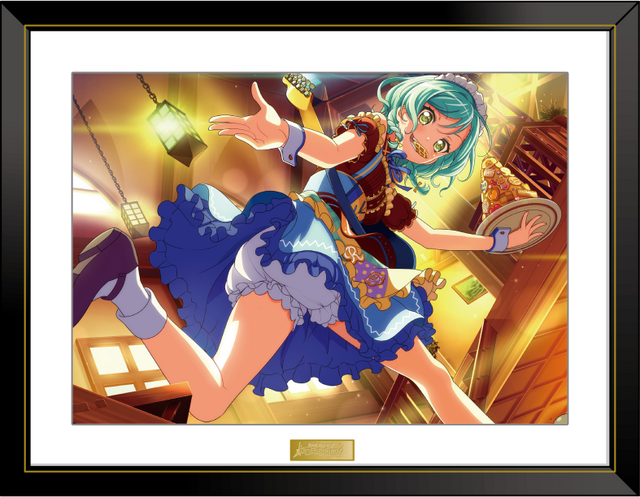 「バンドリ！ ガールズバンドパーティ！ キャンペーン」A4キャラファイングラフ（全10種） 本体価格 各15,000円 （税込 各16,200円）(C)BanG Dream! Project (C) Craft Egg Inc. (C) bushiroad All Rights Reserved.(C)Lawson, Inc.