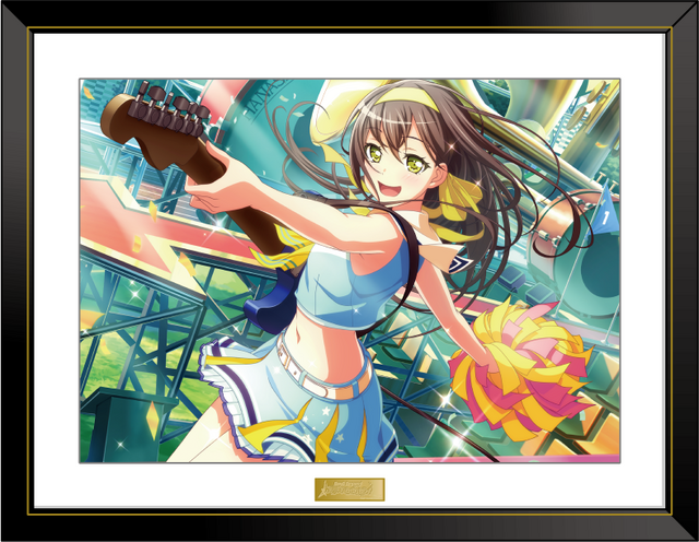 「バンドリ！ ガールズバンドパーティ！ キャンペーン」A4キャラファイングラフ（全10種） 本体価格 各15,000円 （税込 各16,200円）(C)BanG Dream! Project (C) Craft Egg Inc. (C) bushiroad All Rights Reserved.(C)Lawson, Inc.