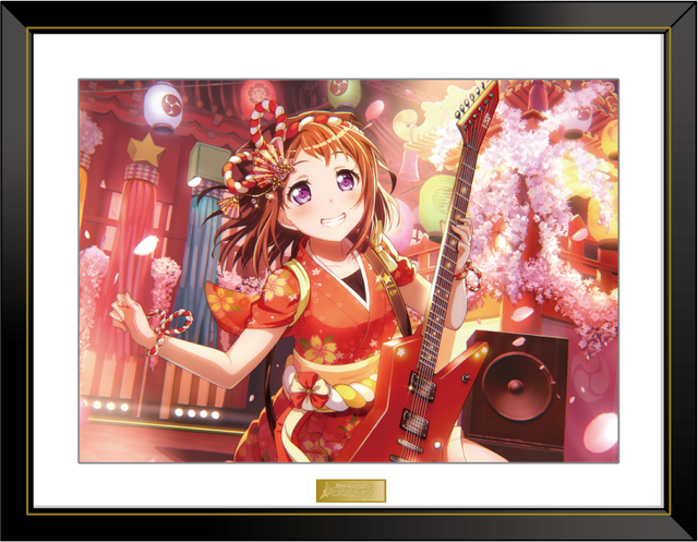 「バンドリ！ ガールズバンドパーティ！ キャンペーン」A4キャラファイングラフ（全10種） 本体価格 各15,000円 （税込 各16,200円）(C)BanG Dream! Project (C) Craft Egg Inc. (C) bushiroad All Rights Reserved.(C)Lawson, Inc.