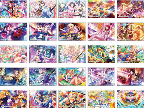 「バンドリ！ ガールズバンドパーティ！ キャンペーン」スクエアバッジ(全25種) 本体価格 各400円 （税込 各432円）(C)BanG Dream! Project (C) Craft Egg Inc. (C) bushiroad All Rights Reserved.(C)Lawson, Inc.