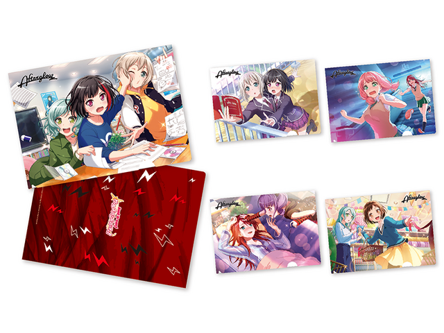 「バンドリ！ ガールズバンドパーティ！ キャンペーン」クリアファイルセット(全5種、5枚1セット) 本体価格 各1,500円 （税込 各1,620円） (C)BanG Dream! Project (C) Craft Egg Inc. (C) bushiroad All Rights Reserved.(C)Lawson, Inc.