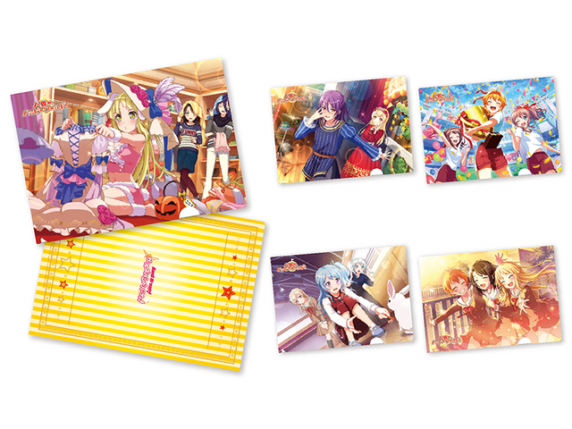 「バンドリ！ ガールズバンドパーティ！ キャンペーン」クリアファイルセット(全5種、5枚1セット) 本体価格 各1,500円 （税込 各1,620円） (C)BanG Dream! Project (C) Craft Egg Inc. (C) bushiroad All Rights Reserved.(C)Lawson, Inc.