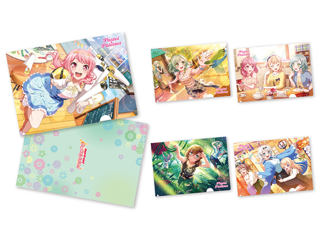 「バンドリ！ ガールズバンドパーティ！ キャンペーン」クリアファイルセット(全5種、5枚1セット) 本体価格 各1,500円 （税込 各1,620円） (C)BanG Dream! Project (C) Craft Egg Inc. (C) bushiroad All Rights Reserved.(C)Lawson, Inc.