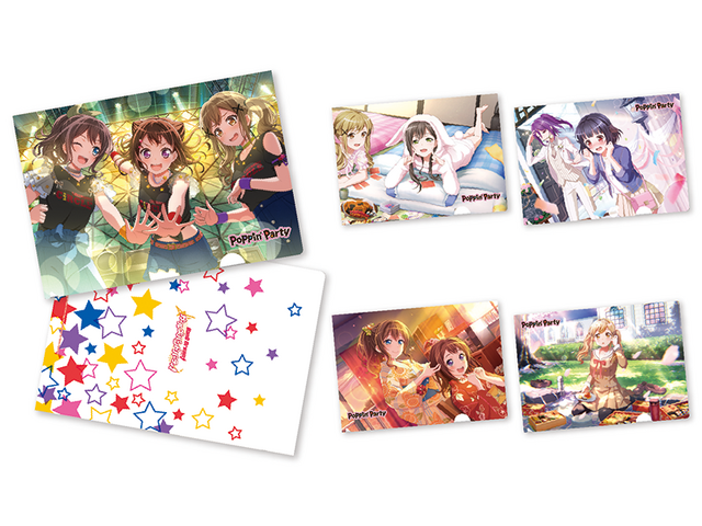 「バンドリ！ ガールズバンドパーティ！ キャンペーン」クリアファイルセット(全5種、5枚1セット) 本体価格 各1,500円 （税込 各1,620円） (C)BanG Dream! Project (C) Craft Egg Inc. (C) bushiroad All Rights Reserved.(C)Lawson, Inc.