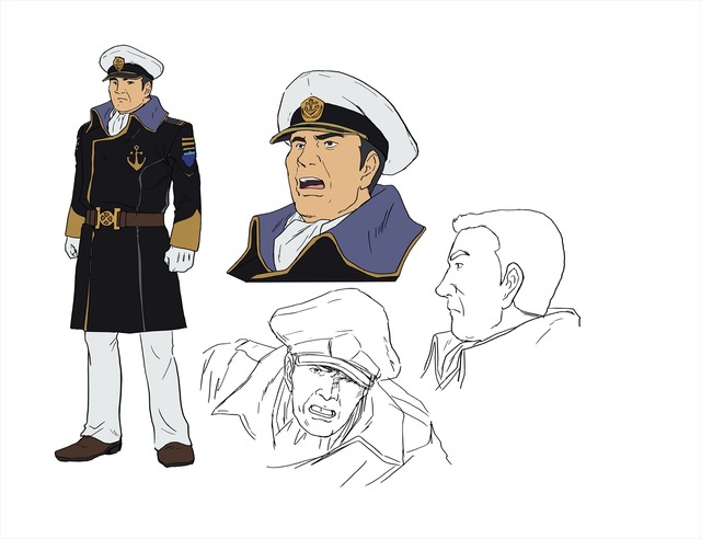 『宇宙戦艦ヤマト2202 愛の戦士たち』第五章「煉獄篇」　新キャラクター・安田俊太郎（C）西崎義展/宇宙戦艦ヤマト2202 製作委員会