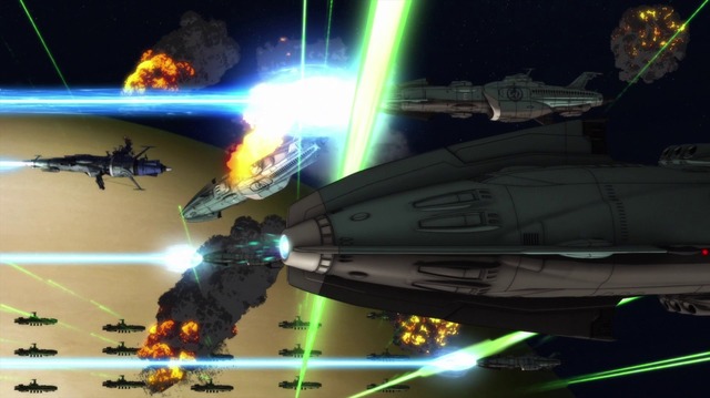 『宇宙戦艦ヤマト2202 愛の戦士たち』第五章「煉獄篇」場面写真（C）西崎義展/宇宙戦艦ヤマト2202 製作委員会