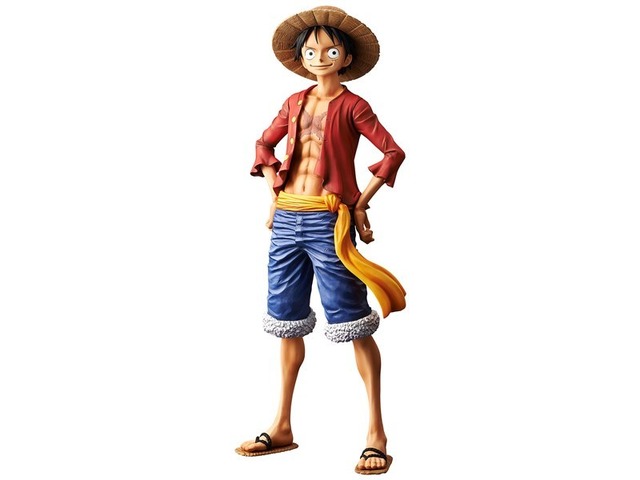 ワンピースGrandista-THE GRANDLINE MEN-MONKEY・D・LUFFY（全1種） 約27cm （C)尾田栄一郎／集英社・フジテレビ・東映アニメーション