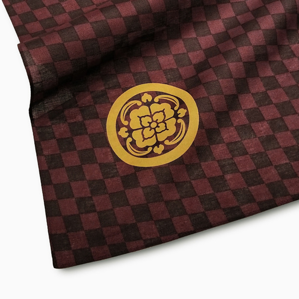 【加州清光 市松模様 お包み】／「刀剣乱舞-ONLINE-」日本酒刀剣男士 加州清光※実際の商品と多少異なる場合がございます