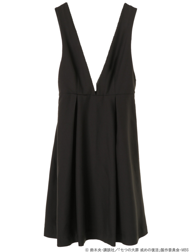 earth music＆ecology Japan Label ×『七つの大罪 戒めの復活』メリオダスイメージジャンパースカート5,990円+税(C)鈴木央・講談社／「七つの大罪戒めの復活」製作委員会・MBS produced by CHORD co.,ltd.
