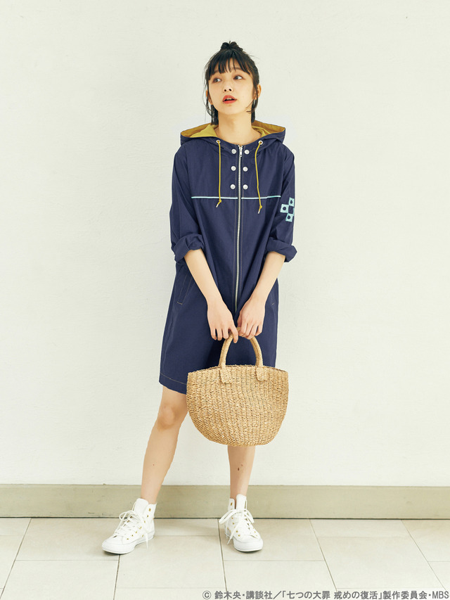 earth music＆ecology Japan Label ×『七つの大罪 戒めの復活』キング着用イメージ(C)鈴木央・講談社／「七つの大罪戒めの復活」製作委員会・MBS produced by CHORD co.,ltd.