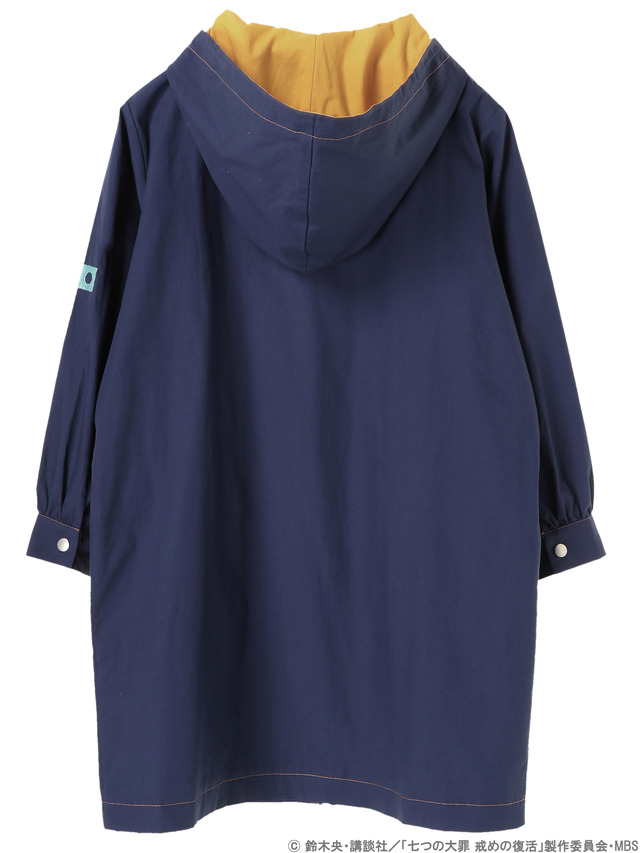 earth music＆ecology Japan Label ×『七つの大罪 戒めの復活』キングイメージパーカーワンピース5,990円+税(C)鈴木央・講談社／「七つの大罪戒めの復活」製作委員会・MBS produced by CHORD co.,ltd.