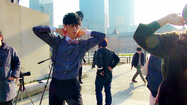 オーイシマサヨシ／MV撮影中