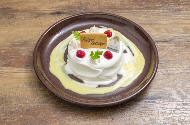 三橋バースデープレート 1,200 円（税込）（C）ひぐちアサ・講談社／おお振り製作委員会 （C）SEGA