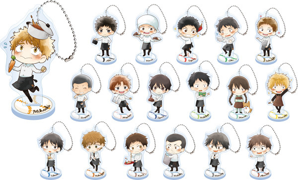 セガコラボカフェ おおきく振りかぶって スタンド付きアクリルキーホルダー（全18 種・ランダム） 700 円（税込）（C）ひぐちアサ・講談社／おお振り製作委員会 （C）SEGA