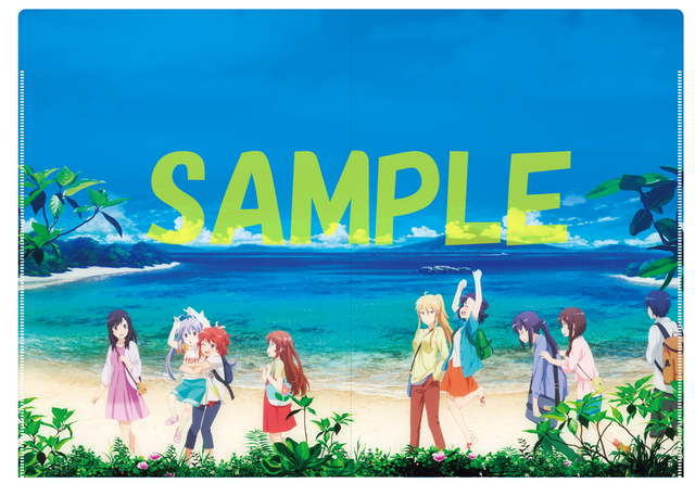 劇場版アニメ『のんのんびより ばけーしょん』マチ★アソビVol.20 イベント限定前売券 特典クリアファイル(C)2018 あっと・KADOKAWA刊/旭丘分校管理組合劇場