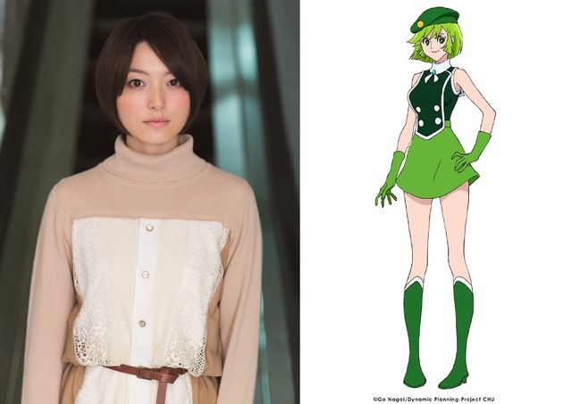 TVアニメ『Cutie Honey Universe』アイドルハニー：花澤香菜(C)Go Nagai/Dynamic Planning-Project CHU