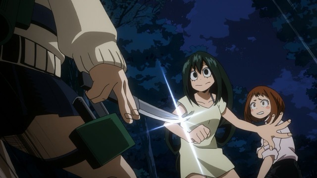 TVアニメ『僕のヒーローアカデミア』第5話場面カット(C)堀越耕平／集英社・僕のヒーローアカデミア製作委員会